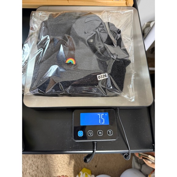 Spiritual Gangster Sweatshirt Rainbow XS Charcoal Excellent Graphic Pullover - Picture 9 of 9